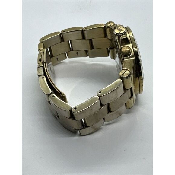 Michael Kors MK5313 Unisex Gold Stainless Steel Analog Dial Quartz Watch JNA788 - Picture 11 of 11